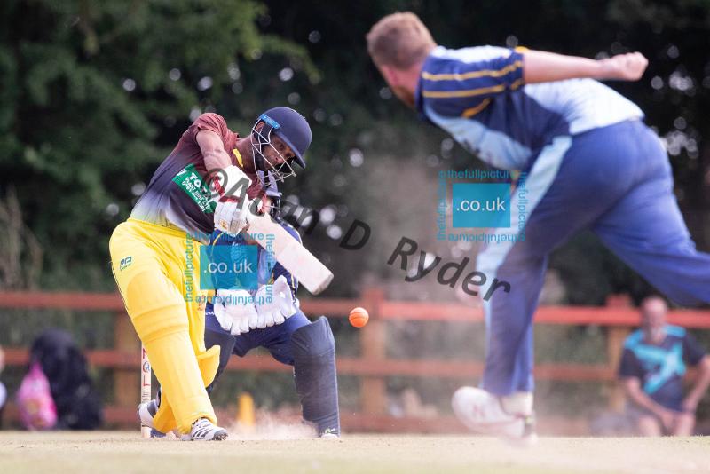 20180715 Flixton Fire v Greenfield_Thunder Marston T20 Final005.jpg - Flixton Fire defeat Greenfield Thunder in the final of the GMCL Marston T20 competition hels at Woodbank CC